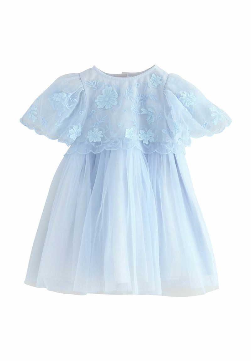 Next - REGULAR FIT - EMBROIDERED - Cocktail dress / Party dress - pale blue, Enlarge