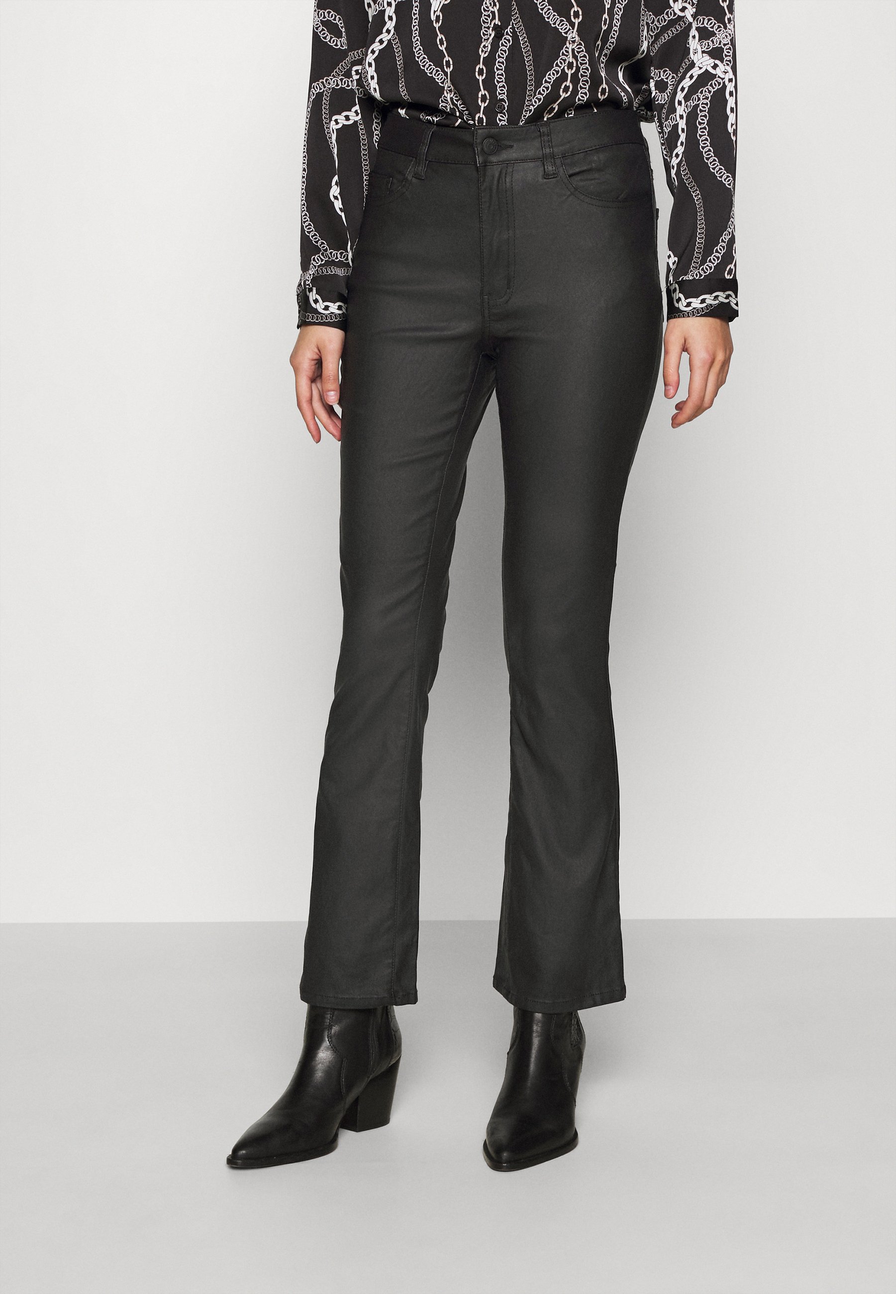 Sava Flared Broek 23036479 Zwart - Object
