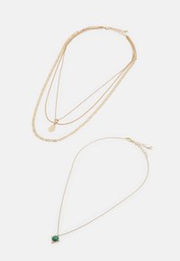 PCFRIDA COMBI NECKLACE 2 PACK - Colar - gold-coloured
