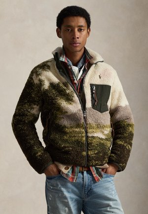 “LANDSCAPE” JACKET"
 - Nahkatakki - river scene