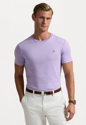 CUSTOM SLIM FIT SOFT COTTON T-SHIRT - T-shirts - amethyst heather
