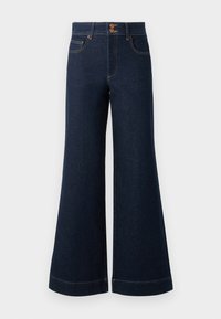 ONLMADISON  - Wide leg - dark blue denim