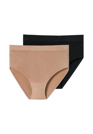 2-PACK RETRO CLASSIC SEAMLESS - Slip - schwarz/maple