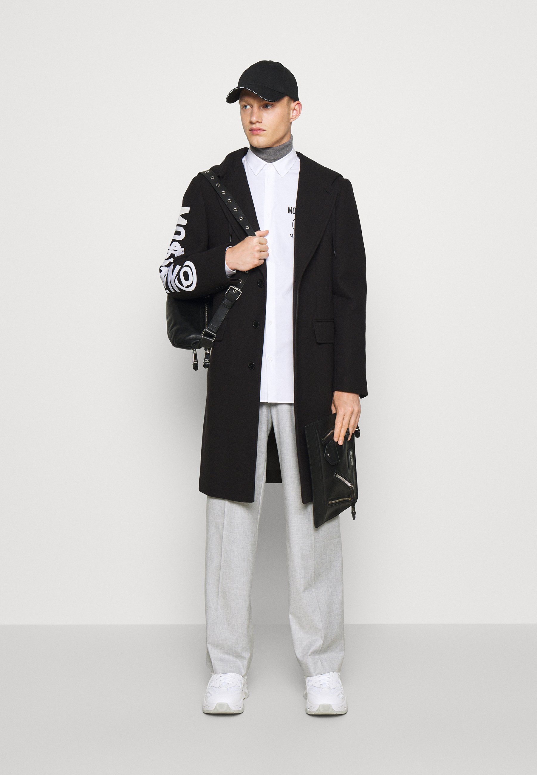 MOSCHINO Abrigo clásico - black/negro - Zalando.es