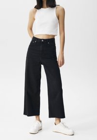 PULL&BEAR Flared jeans - mottled black