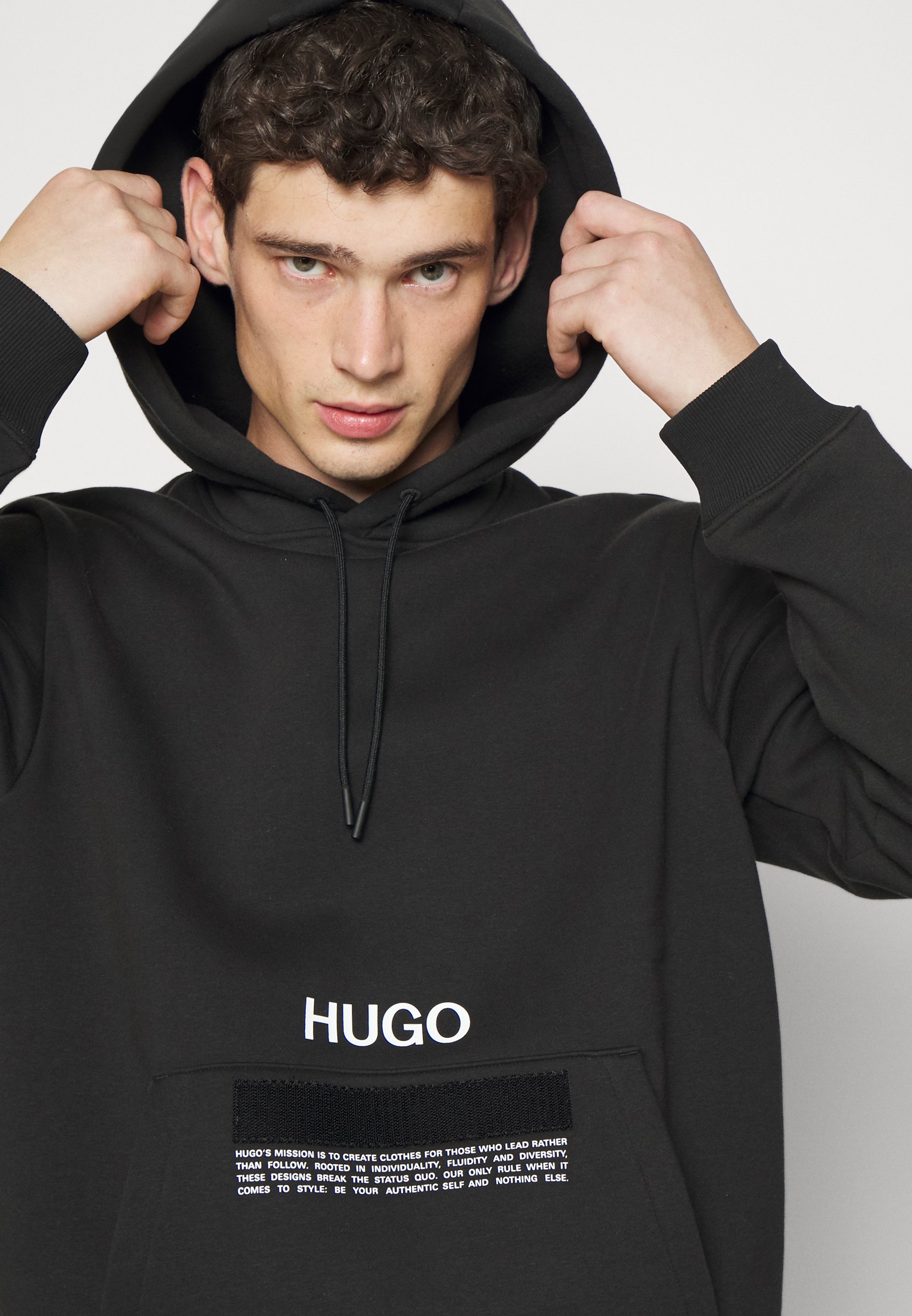 hugo black hoodie