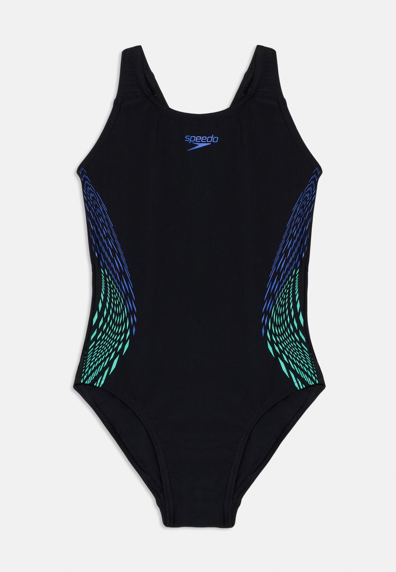 Speedo - GIRLS PLACMEMENT MUSCLE BACK - Maillot de bain - turquoise, Agrandir
