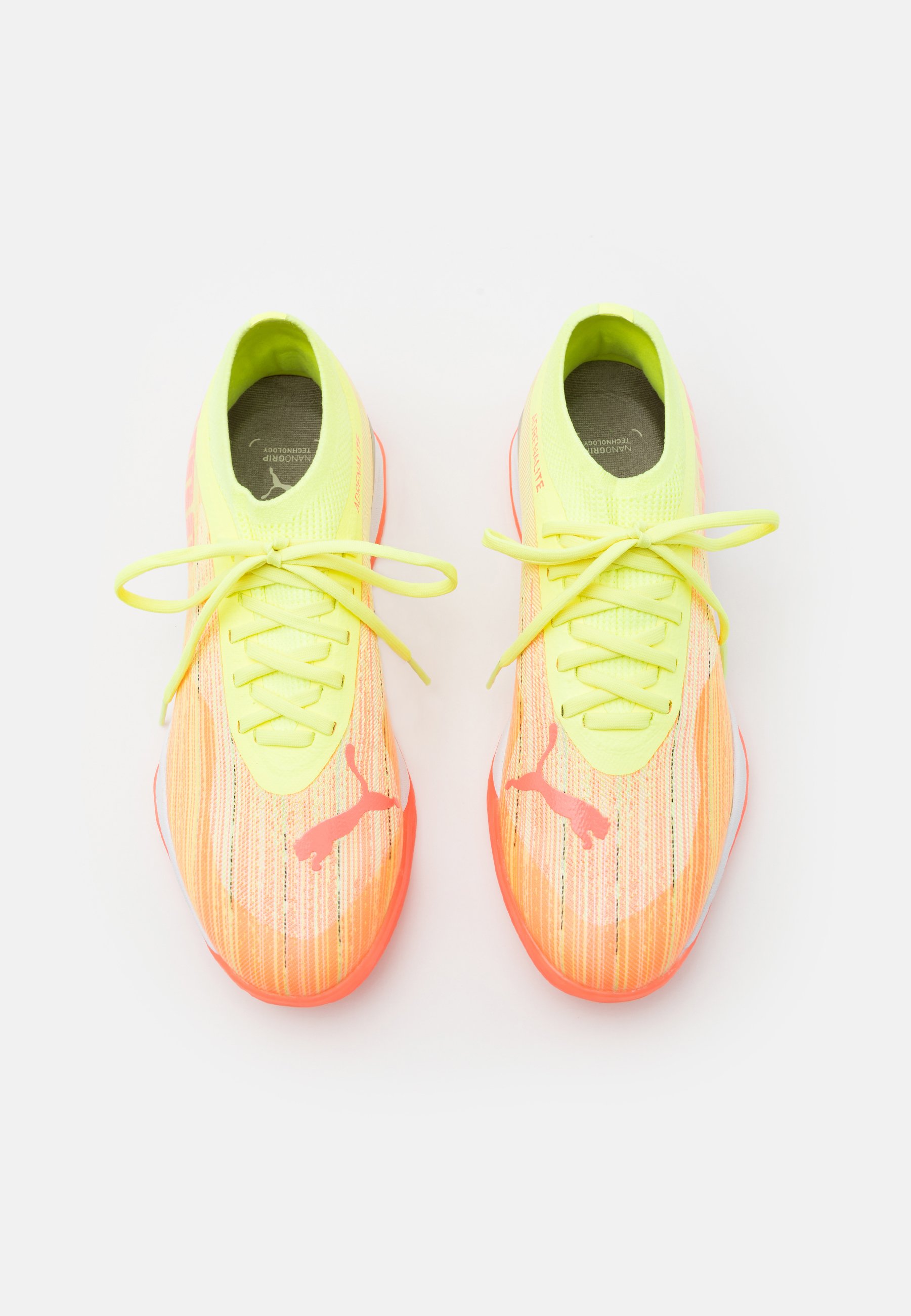 Puma ADRENALITE 1.1 - Handball shoes - energy peach/fizzy yellow/orange -  Zalando.co.uk
