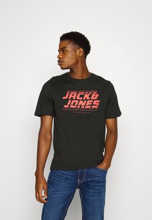 JCOELLIOT TEE CREW NECK - T-shirt con stampa - black