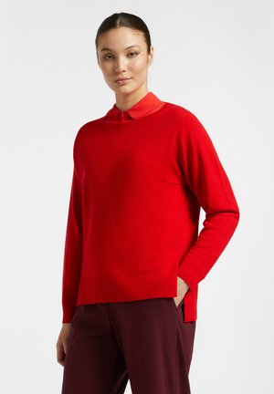 Strickpullover - rosso