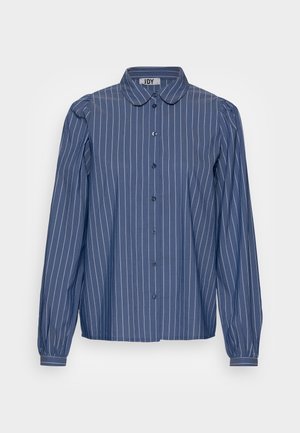 Button-down blouse - blue