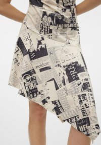 SOMETHINGNEW SIMONE DRESS - Vestido de dia - white/gray