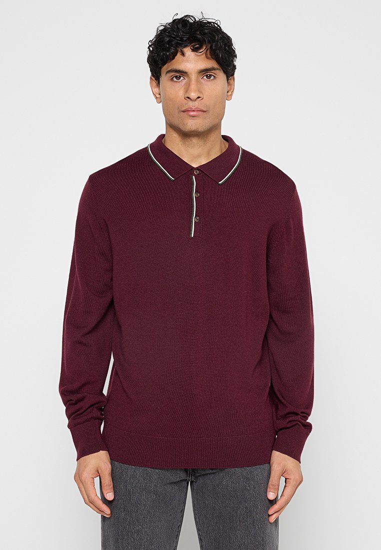 Ben Sherman Poloshirt (rood)paars