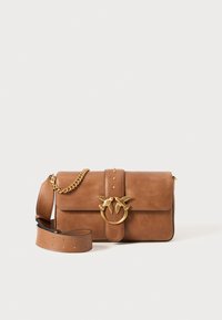 LOVE ONE - Cross body bag - marrone/antique gold-coloured