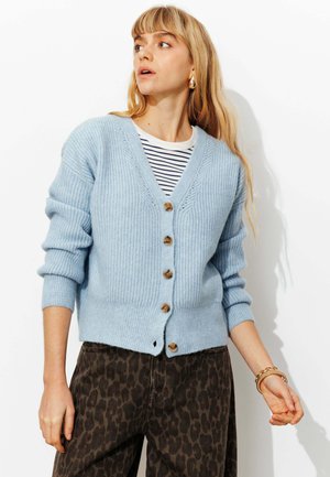 RECTO VERSO - Gilet - bleu ciel