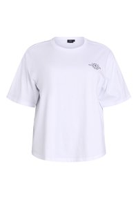 OVERSIZED - Printtipaita - bright wh w campus