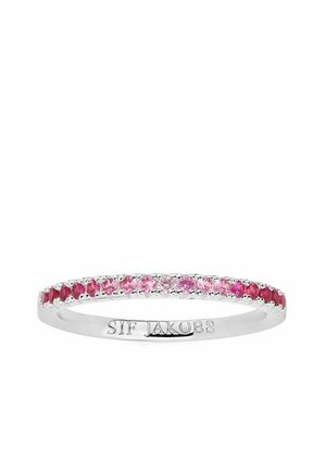 Ringe - silver pink gradient