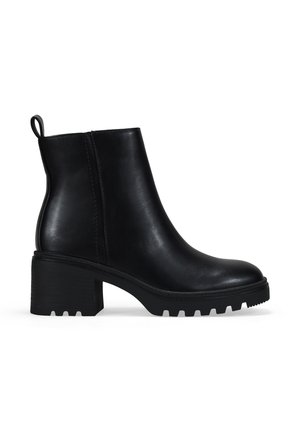 Botines con plataforma - black