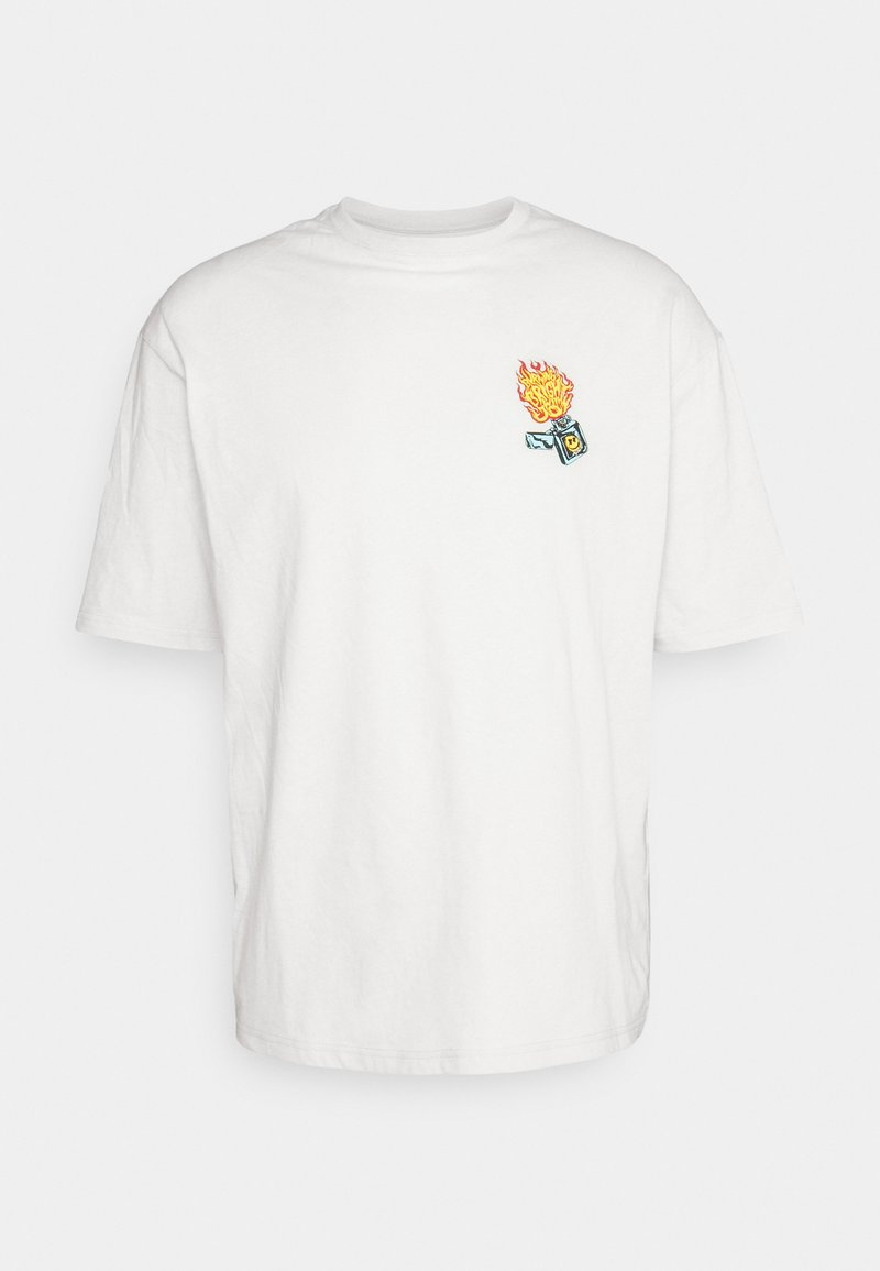YOURTURN T-shirt print grijs YOURTURN T-shirt print grijs