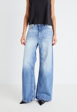 DUCHESS LOW LOOSE BAGGY  - Traperice ravnih nogavica - bingo blue
