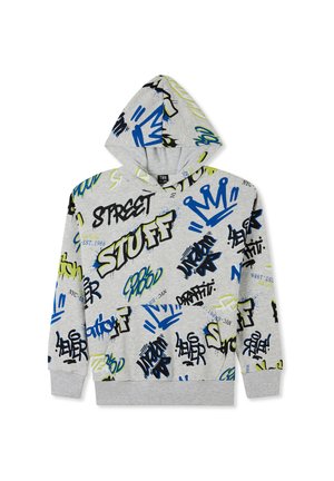 Felpa con cappuccio - grigio chiaro melange