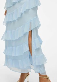 VILA TRÄGER - Robe de cocktail - cashmere blue