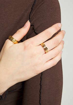 2 PACK - Ring - gold-coloured
