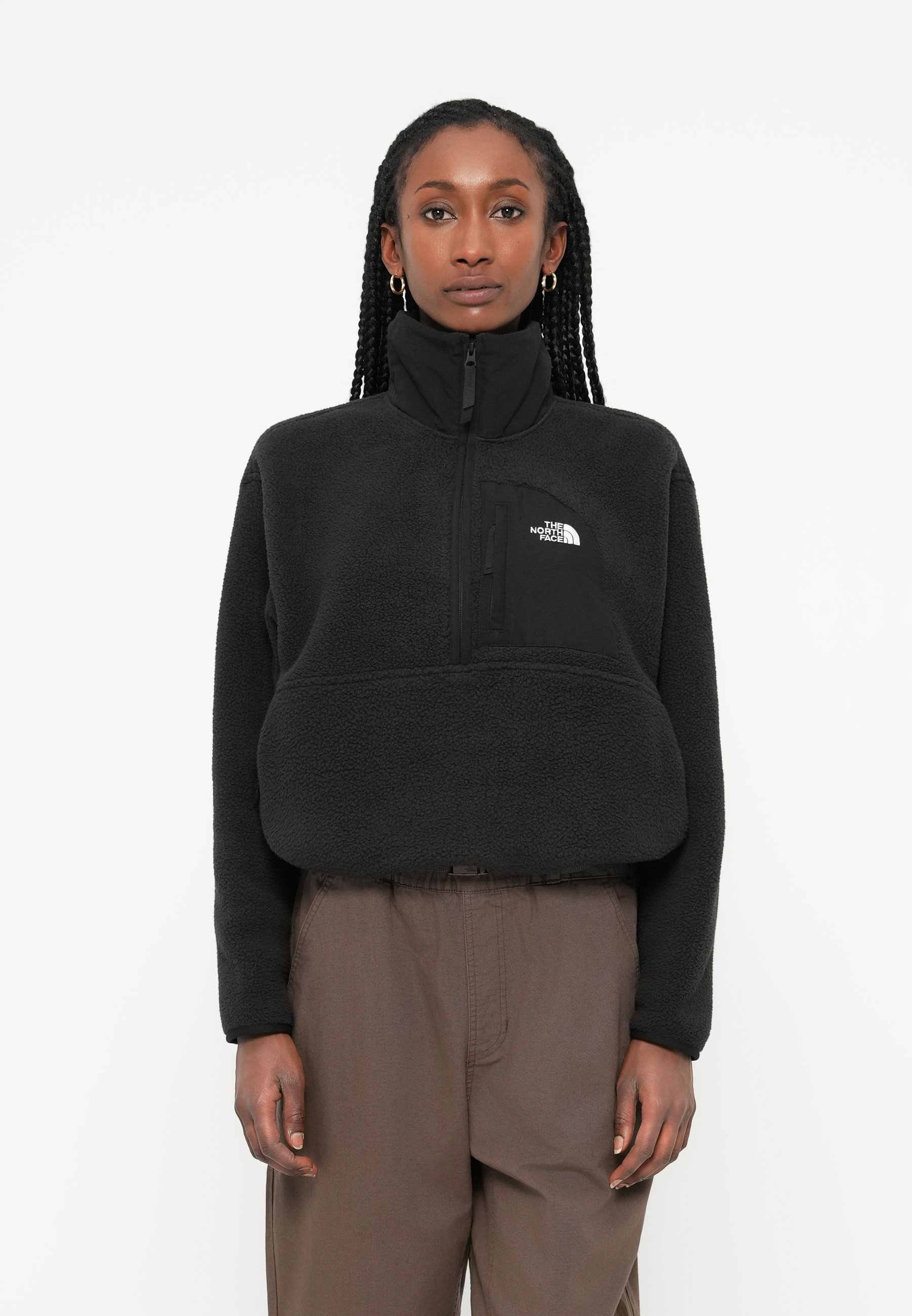 The North Face YUMIORI OFF PEAK ZIP JACKET - Fleece jumper - black