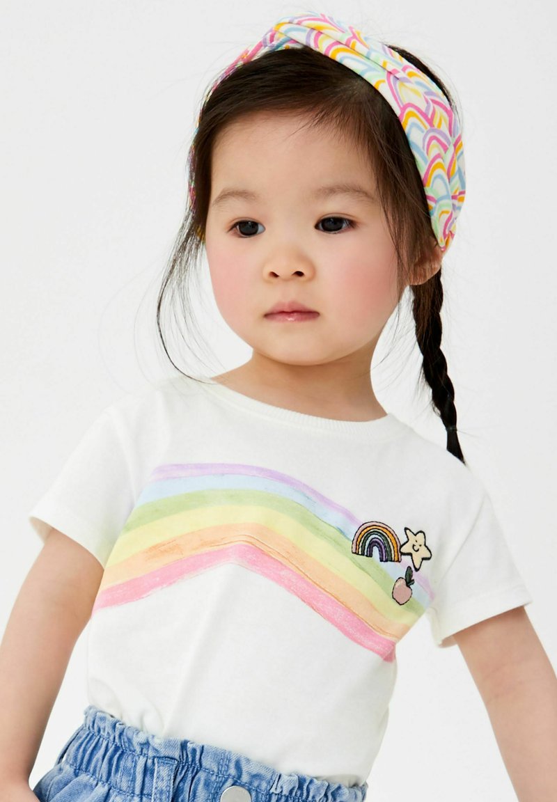 Kinder Jeggings | Next SET T-Shirt print blue/white/blau - JA22380 Kinder Jeggings | Next SET T-Shirt print blue/white/blau - JA22380