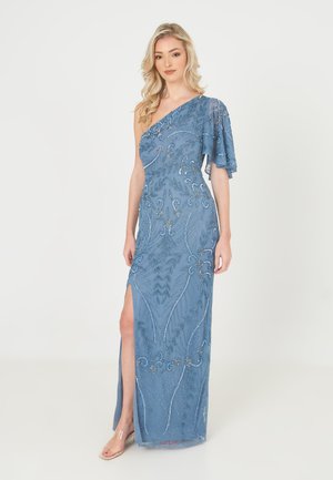 EMBELLISHED SEQUINS - Robe de cocktail - powder blue