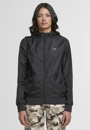FLY AWAY WINDRUNNER - Windbreaker - black black