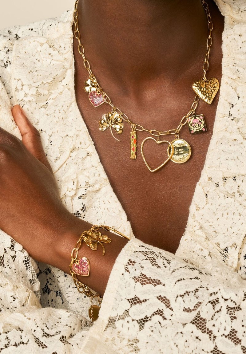 My Jewellery BOTANICAL STATEMENT CHARM - Collar - goudkleurig