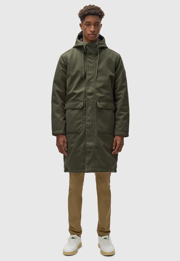 MR THEM - Parka - dark olive