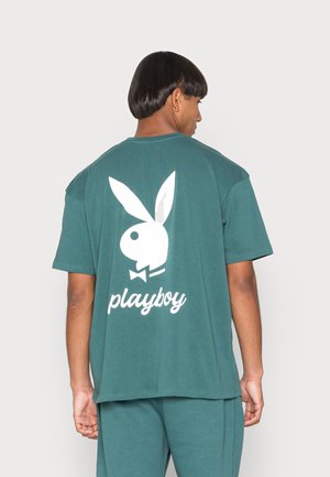PLAYBOY BUNNY UNISEX - Printtipaita - green