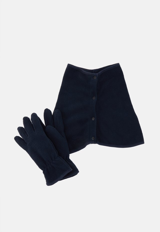 NKNMAR SET UNISEX - Tubehalstørklæder - dark sapphire