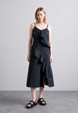 CONNOR FLARE DRESS - Kokteiļkleita/ballīšu kleita - black