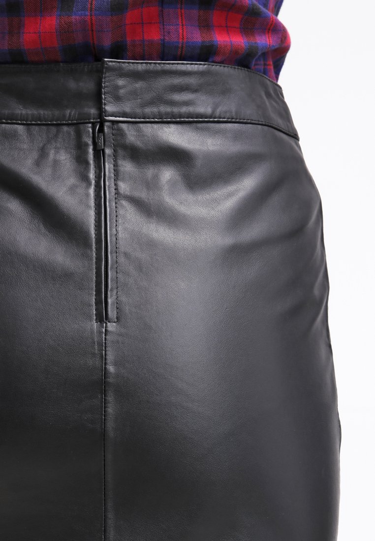 Gestuz CHAR Skinnskjørt blacksvart Zalando.no Gestuz CHAR - Skinnskjørt - black