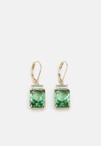 DROP - Auskarai - gold-coloured/green