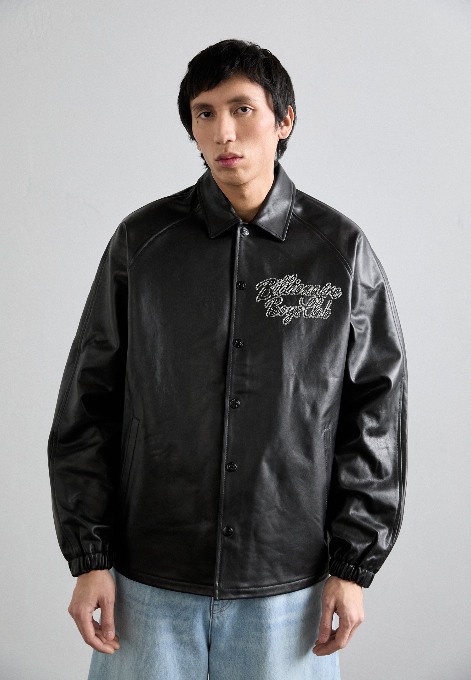 Billionaire Boys Club COACH JACKET - Leather jacket - black