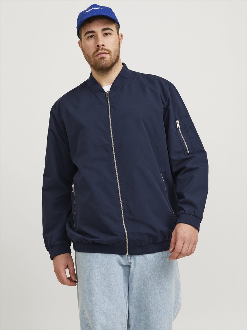 Jack & Jones - ERUSH - Bomber Jacket - navy blazer, Enlarge