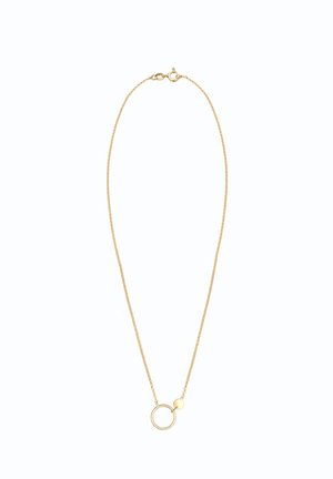 Elli CIRCLE CLASSIC - Necklace - gold-coloured