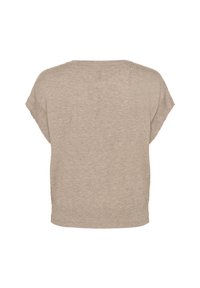 Cream DELA - Strickpullover - fossil melange