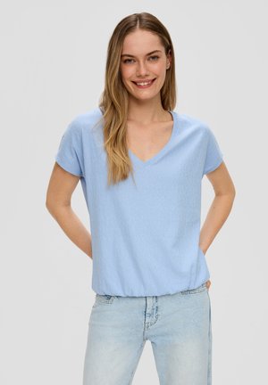 T-SHIRT IM RELAXED-FIT - T-Shirt basic - himmelblau