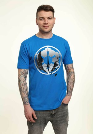 OBI-WAN JEDI TO EMPIRE LOGO UNISEX - T-Shirt print - bright blue