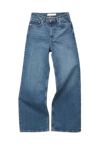 Unselected, stone-blue denim