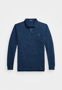 INDIGO POLO SHIRT - Langærmet T-shirt - dark indigo