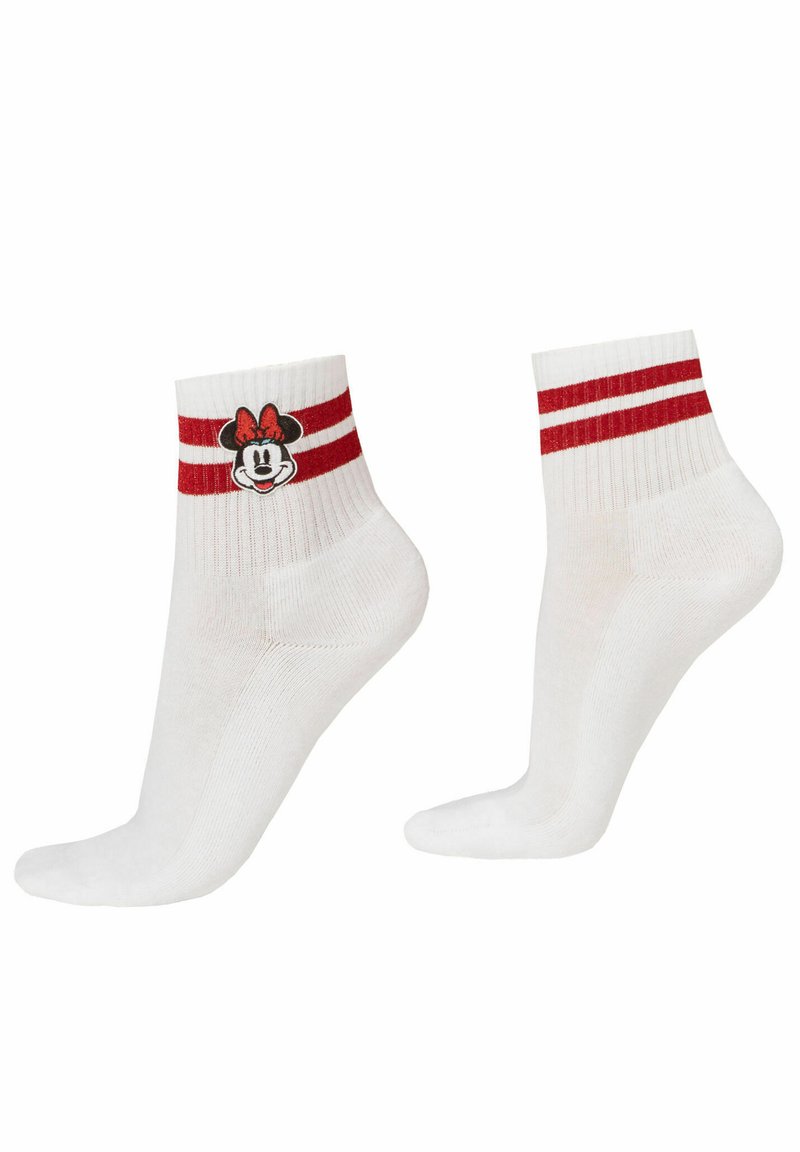 Calzedonia DISNEY MICKEY MOUSE Socken white disney sport minnie