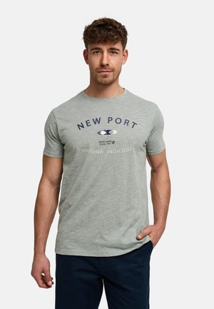 INDICODE JEANS, INHIPS T-SHIRT - T-shirt con stampa - sea spray