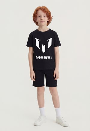 MESSI Μπλουζάκι με στάμπα - black