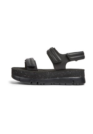 Camper ORUGA UP - Plateausandalette - schwarz
